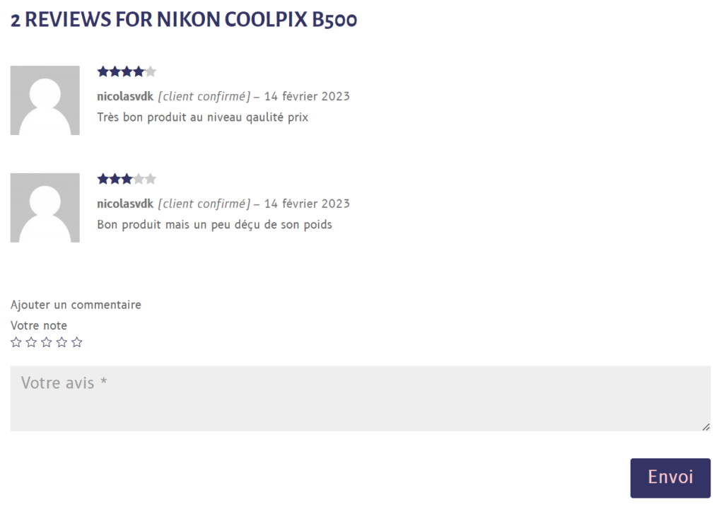 Woo Avis produit